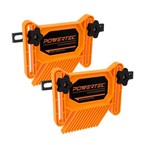Dual Universal Featherboards for Multi-Functional Woodworking with Flex and Miter Lock System (2-Pack)
