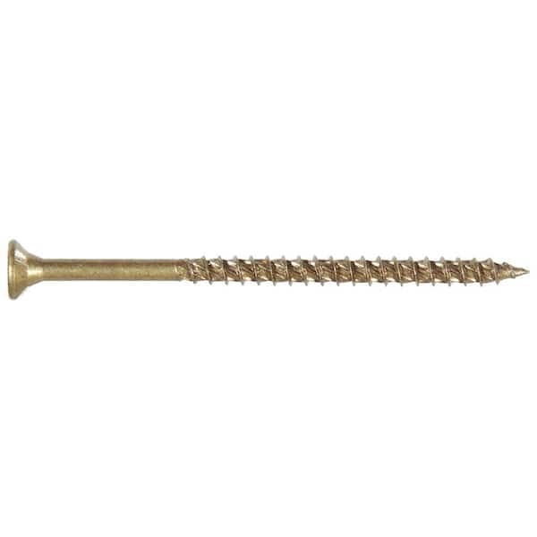 Power Pro PP #8 1-1/4 in. Star Flat-Head Exterior Wood Screws