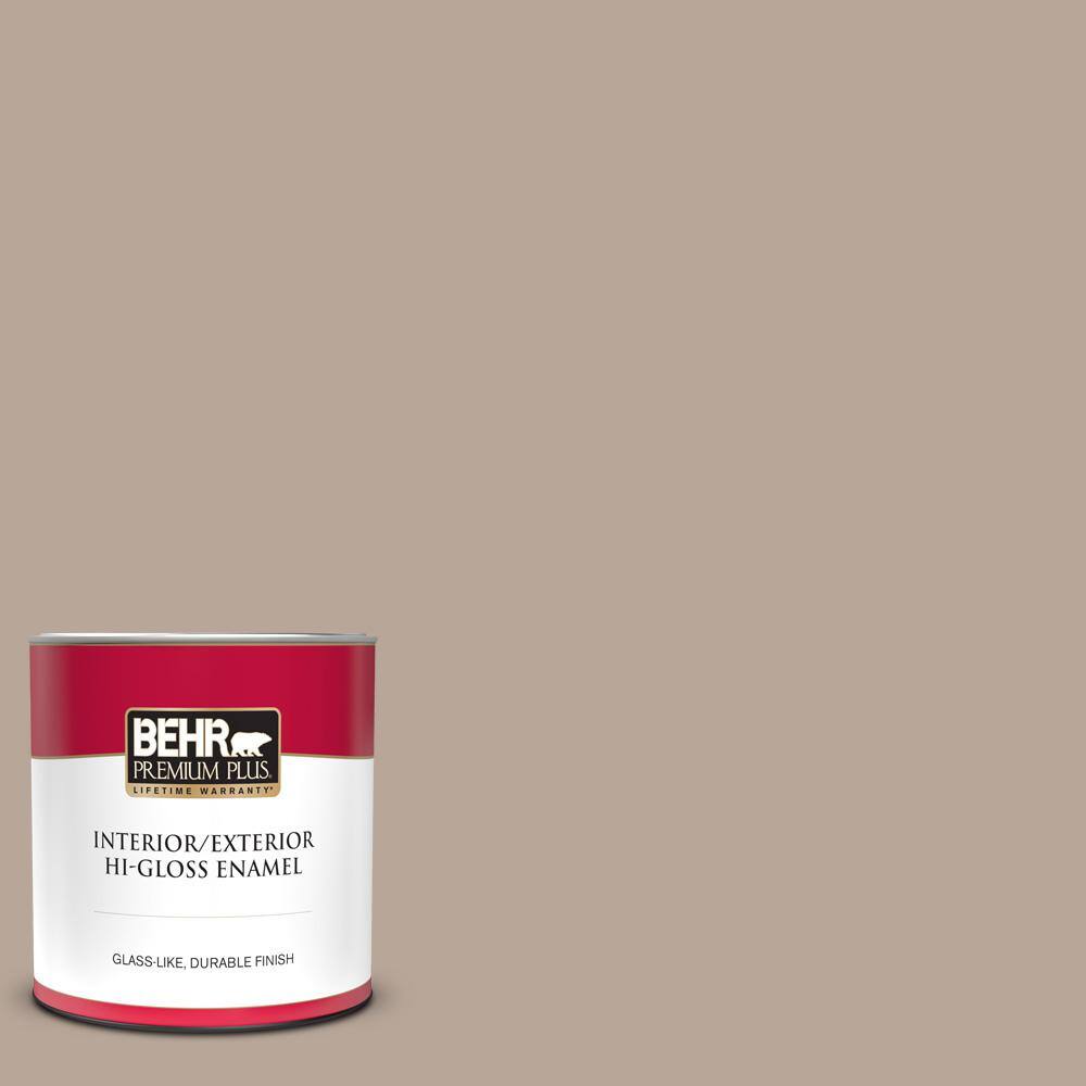 BEHR PREMIUM PLUS 1 qt. MQ237 Eiffel For You HiGloss Enamel Interior