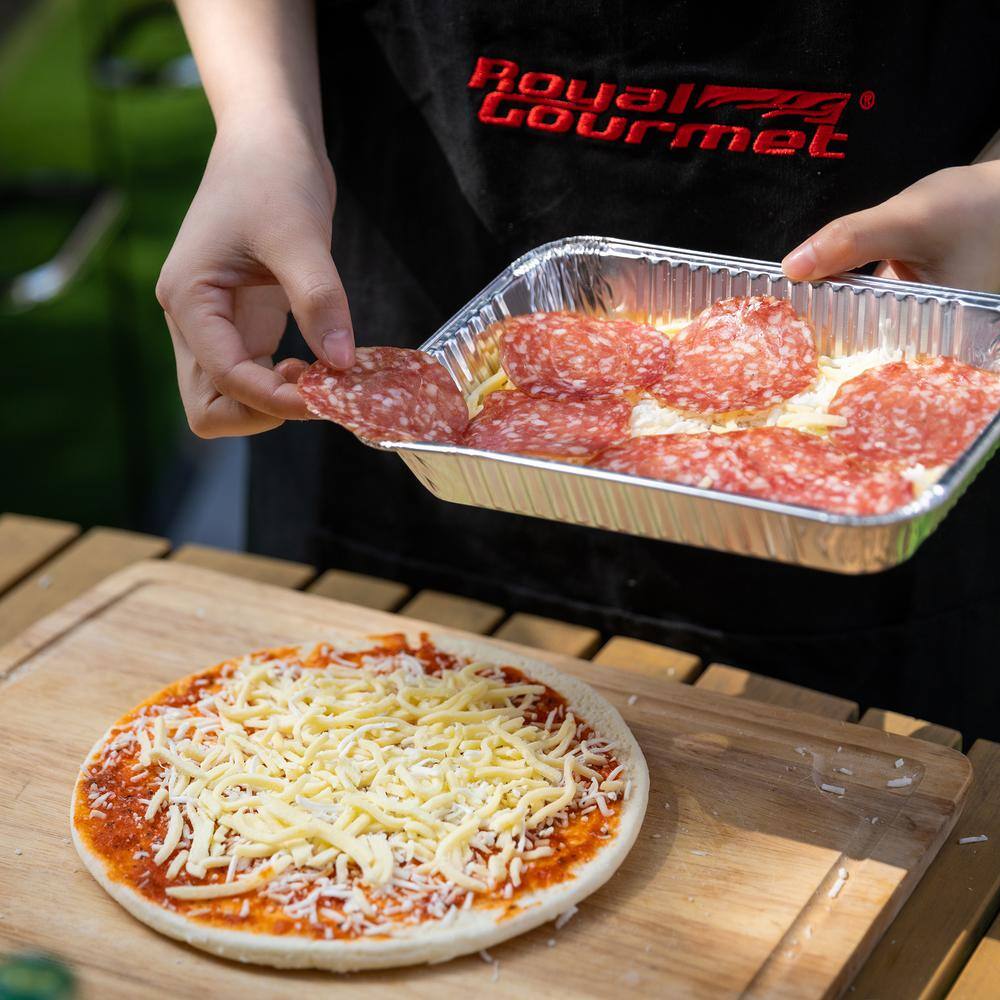 Royal Gourmet 14" Round Cordierite Pizza Stone for Oven and Grill