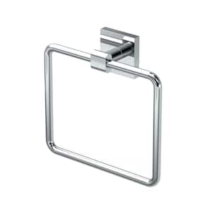 Form Towel Ring in Chrome