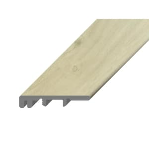 Hydralock Long Trail .25 in. Thick x 1.5 in. Wide x 94 in. Length Vinyl Threshold Molding