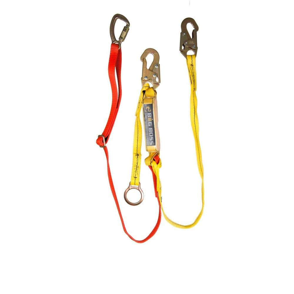 Guardian Fall Protection 4-in-1 Lanyard 11520-QC - The Home Depot