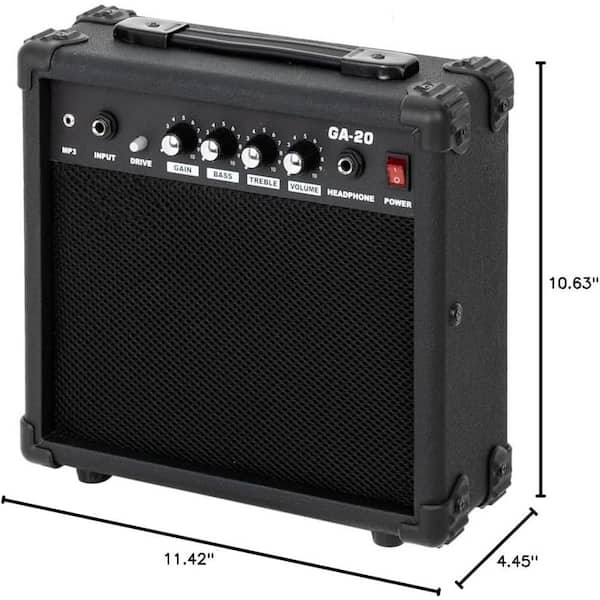 G-RAP / AMP – Southside / FL Vrbgify 6.5 in. Electric Guitar 20-Watt Amplifier with Jack and
