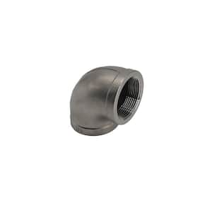 1 in. 304 Stainless Steel 150# Threaded 90-Degree Elbow