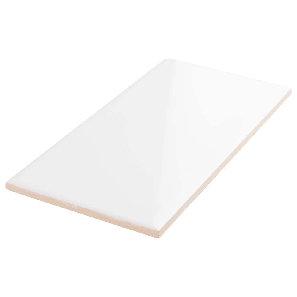 Projectos Urban Glossy White Ceramic Subway Wall Tile