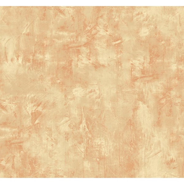 Seabrook Designs Embossed Vinyl Faux Plaster Copper Vinyl Strippable Roll (Covers 60.75 sq. ft.)