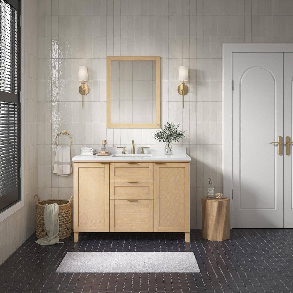OVE Decors Macy 48 in. W x 22 in. D x 34 in. H Single Sink Bath Vanity