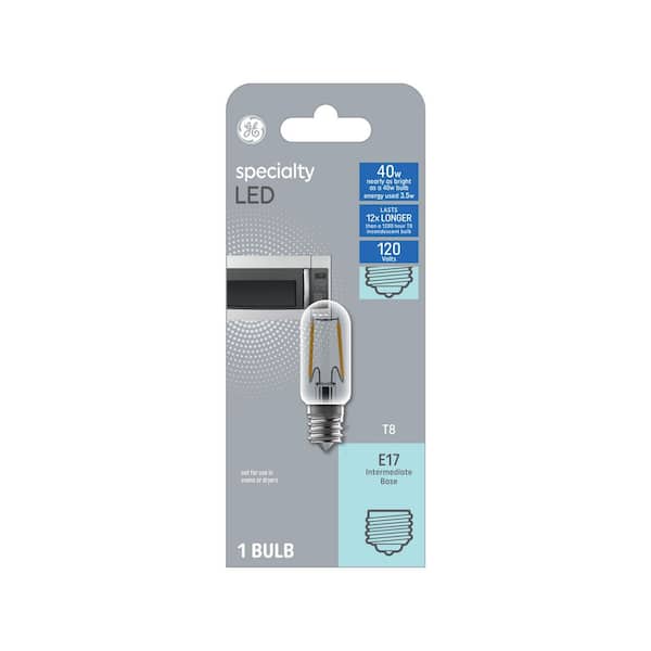 40.0-Watt Equivalent T8 Soft White Non Dimmable Bulb 1-Pack