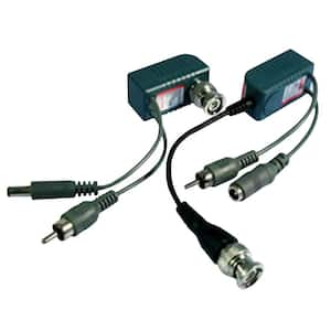 UTP (Unshielded Twisted Pair) Balun with Video Audio Power Transmission