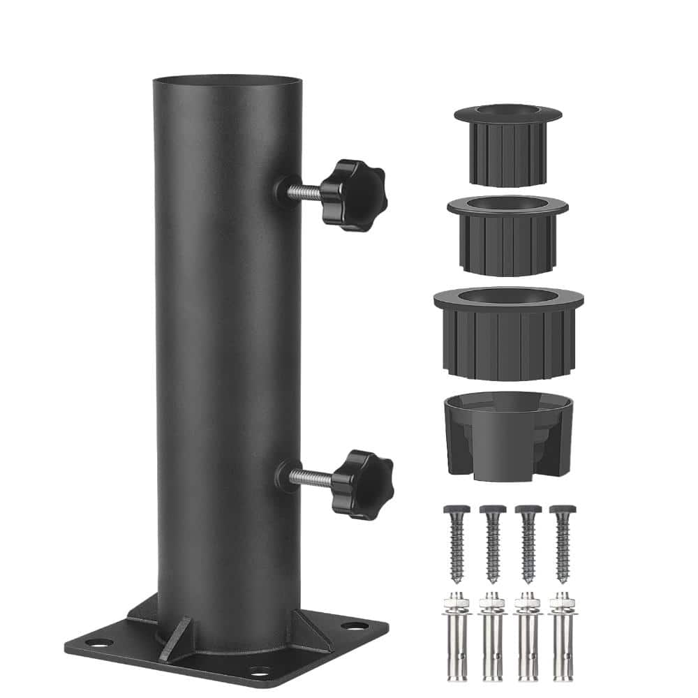 Heavy Duty Patio Umbrella Base, Steel Patio Umbrella Base in Black price history on PriceWatchPro