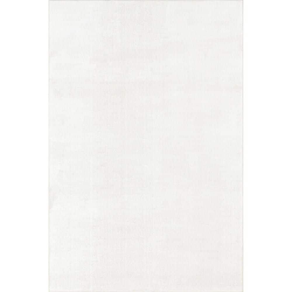 Argelia Solid Machine Washable Area Rug Light Grey 7 ft.  10 in.  ft. x 10 ft. Area Rug price history on PriceWatchPro