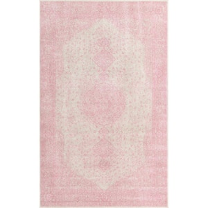 Bromley Midnight Pink 5 ft. x 8 ft. Area Rug