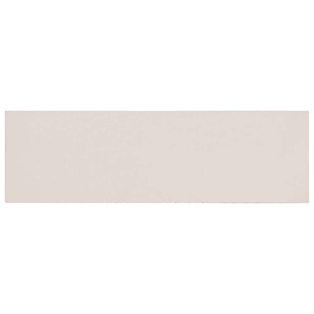 Vibe Chalk White 2.36 in. x 0.39 in. Matte Cement Subway Wall Tile Sample price history on PriceWatchPro