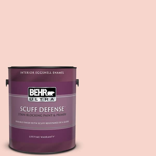 BEHR ULTRA 1 gal. #M170-1 Pink Elephant Extra Durable Eggshell Enamel Interior Paint & Primer