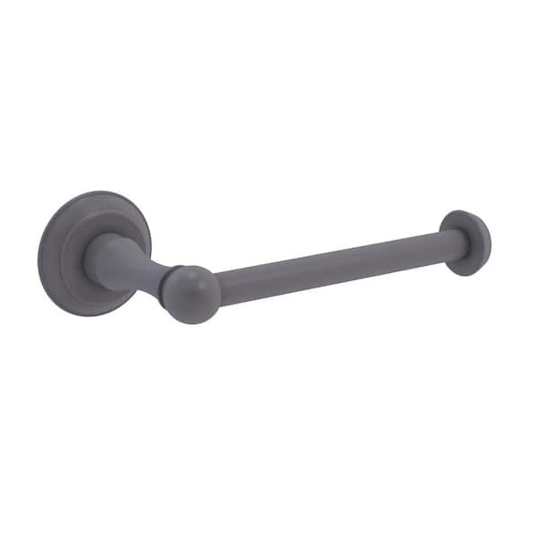 Allied Brass Essex Euro Style Toilet Paper Holder in Matte Gray