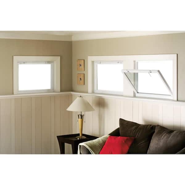 Hopper Vinyl Window