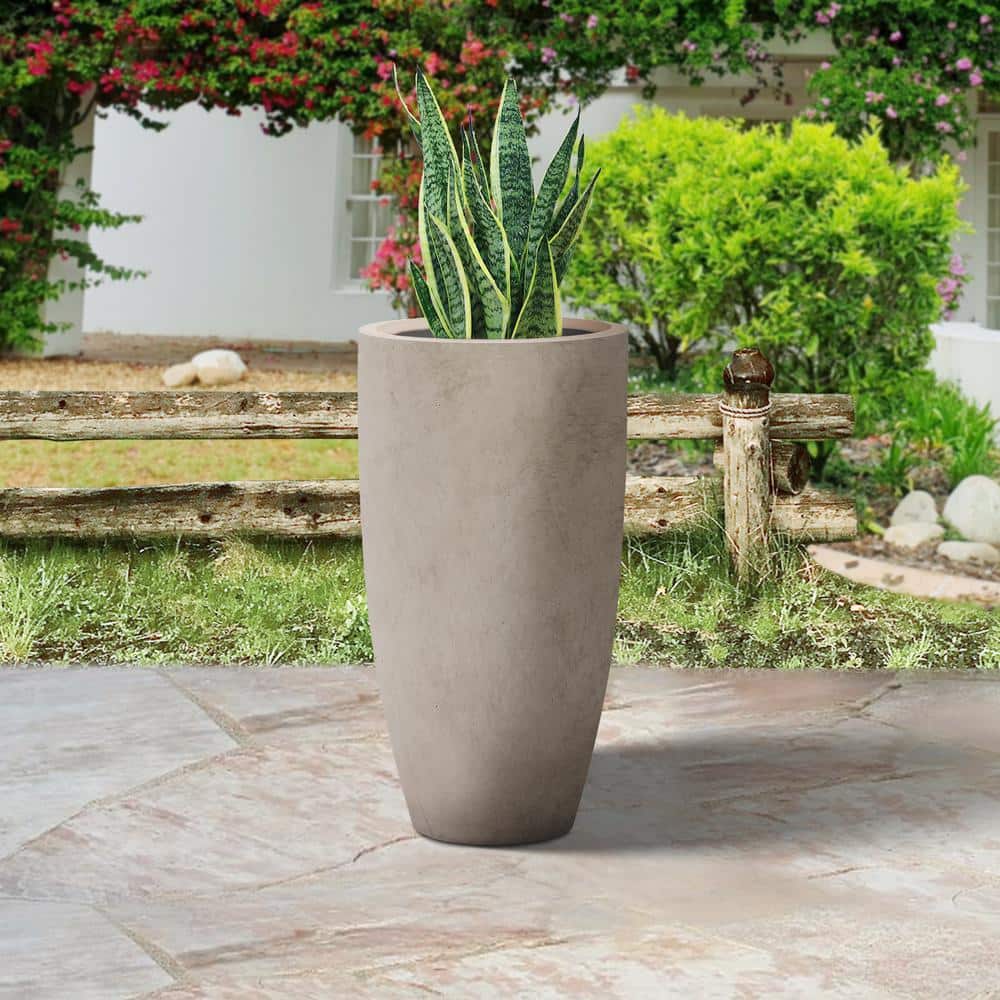 Tall Ceramic Pot Extra Large Cylinder Planter 12 Inch Pot Mid Century  Modern Minimalist Home Decor Plant Gift 