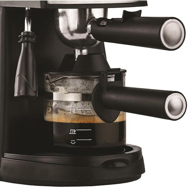 Brentwood 6-Cup Red Electric Espresso Machine TS-119R - The Home Depot