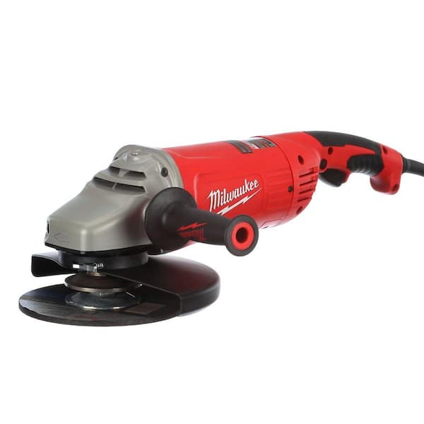 Milwaukee 15 Amp 7/9 in. Large Angle Grinder with Trigger Lock-On Switch