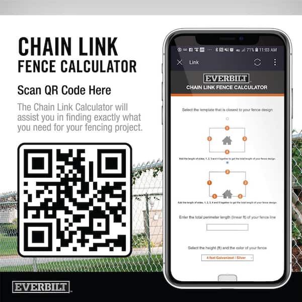 Chain Link Fence 3-1/2 ft. W x 4 ft. H Galvanized Steel Walk Fence Gate