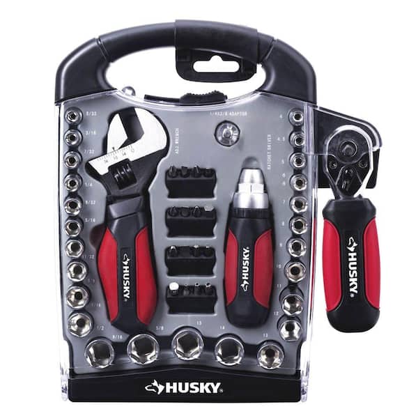 LEE MINHYUK ミニョクHOOK Japan MD フルセット Husky Stubby Combination Wrench and Socket Set (45-Piece) 007-40