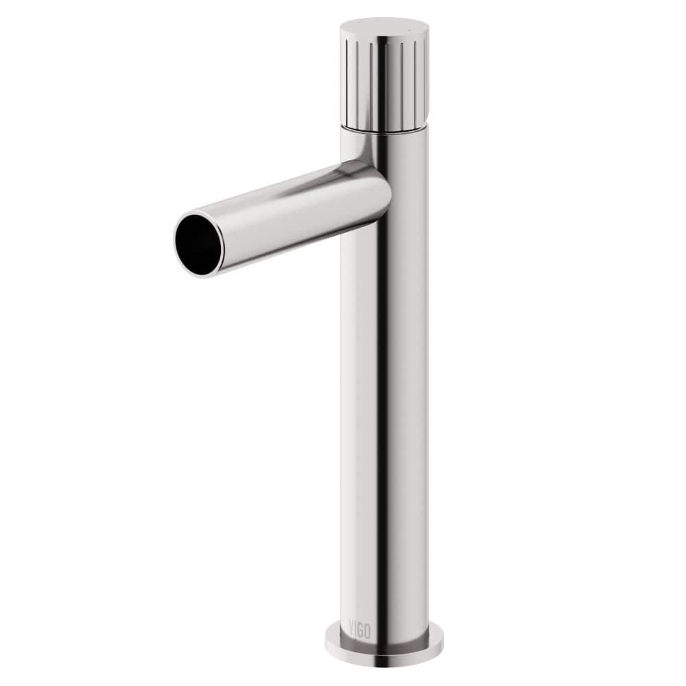 Ashford Brushed Nickel Single-Handle Vessel Bathroom Faucet