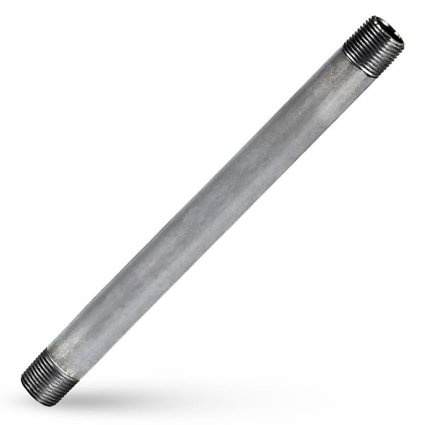 PLUMBFLEX 1 in. x 18 in. Galvanized Steel Pipe