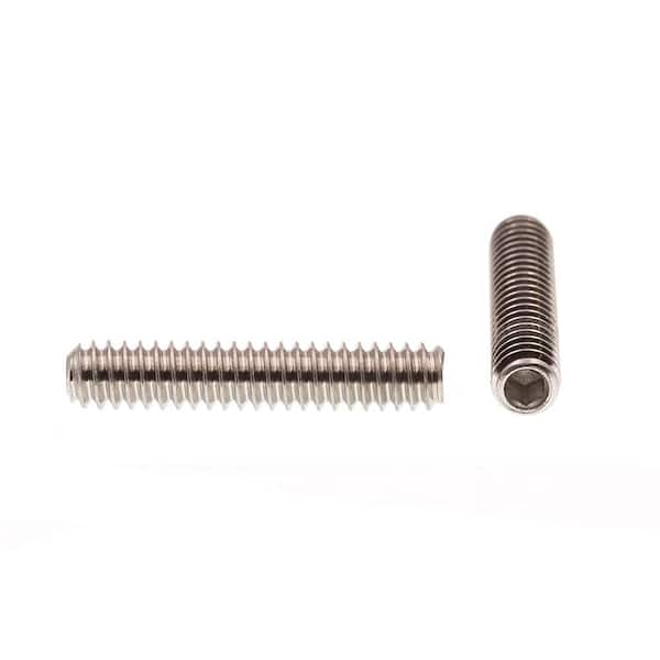 10-24 x 3/16" Length 400 Pieces 18-8 Stainless Steel Set Screws Cup Point 
