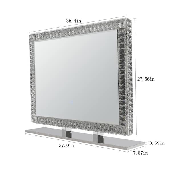 ExBrite 35 in. W x 27 in. H Rectangular Frameless Tabletop ExBrite 35 in. W x 27 in. H Rectangular Frameless Tabletop