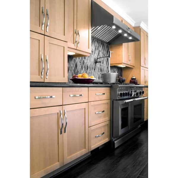Hickory Hardware Euro-Contemporary 4-in (102mm) Center to Center Stainless Steel Arch Handle Drawer Pull