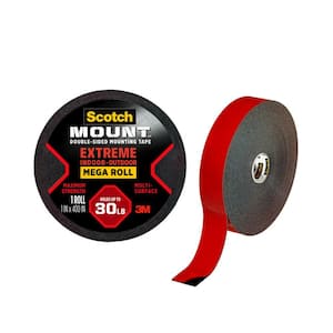 1 in. x 11.1 yds. Permanent Double Sided Extreme Mounting Tape