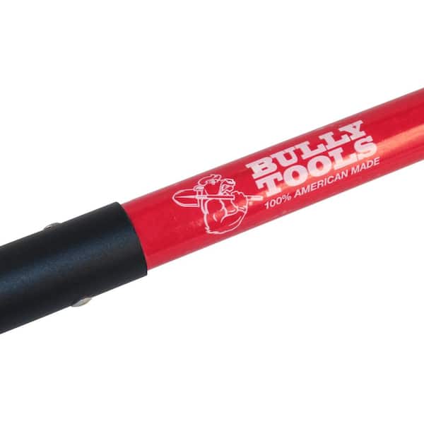 Bully Tools 82500 12-Gauge EdgingandPlanting Spade with Fiberglass D-Grip Handle 