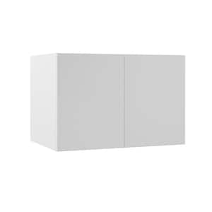 Designer Series Edgeley Assembled 36x24x24 in. Deep Wall Bridge Kitchen Cabinet in White