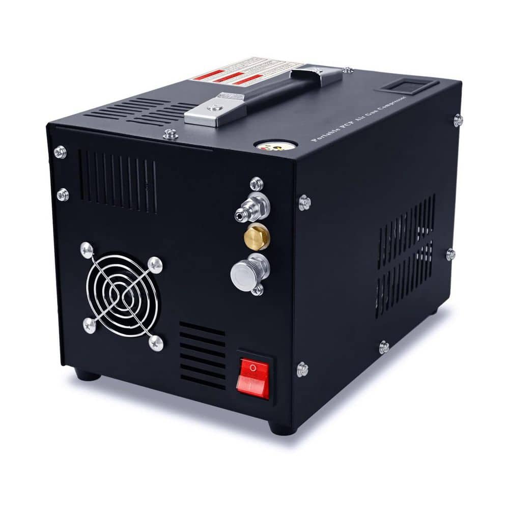 4500 PSI Portable Electric Air Compressor Built-in Power Converter Water/Oil-Free for PCP Rifle Pistol Paintball Tank price history on PriceWatchPro