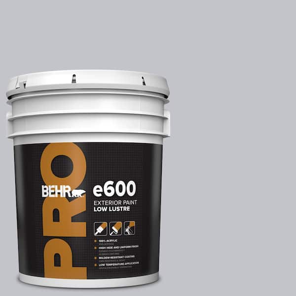 BEHR PRO 5 gal. N540 2 Glitter color Low Luster Exterior Paint PR62005 The Home Depot