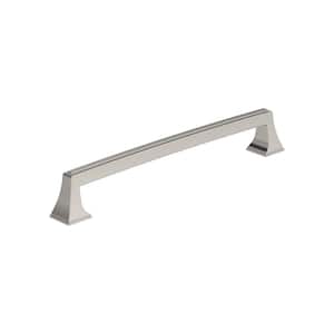 Mulholland 8 in. (203 mm) Center-to-Center Polished Nickel Cabinet Bar Pull (1-Pack)