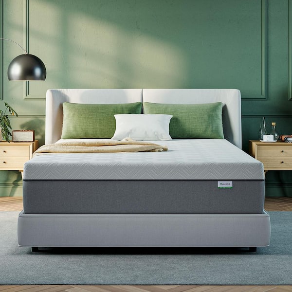 Cooling Queen Medium to Firm Gel Memory Foam 14 in. Mattress, Bed in a box, Breathable Cooling Gel Memory Foam Mattress