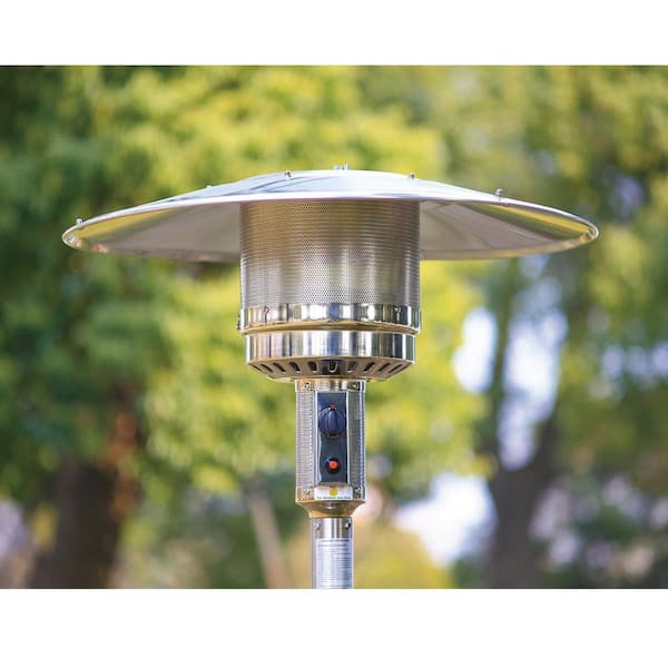 Hampton Bay - 48000 BTU Stainless Steel Patio Heater