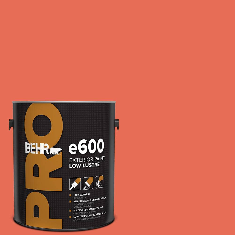 1 gal. #190B-6 Wet Coral Low Luster Exterior Paint product image for price tracking