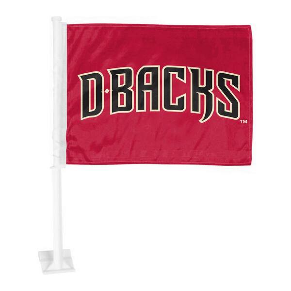 FANMATS MLB - Arizona Diamondbacks Car Flag Large 1-Piece 11 in. x 14 in.