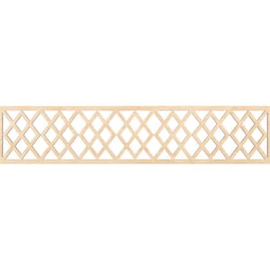 Hadley Fretwork 0.25 in. D x 46.75 in. W x 10 in. L Birch Wood Panel Moulding