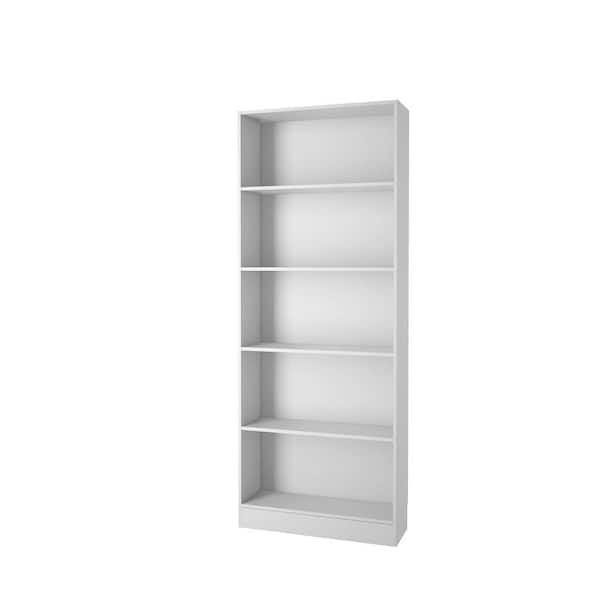 Tvilum Element 80 in. White Engineered Wood 5-Shelf Standard