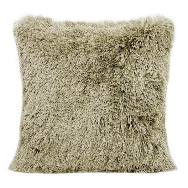 CLOUD-SHAPED THROW PILLOW - Taupe gray