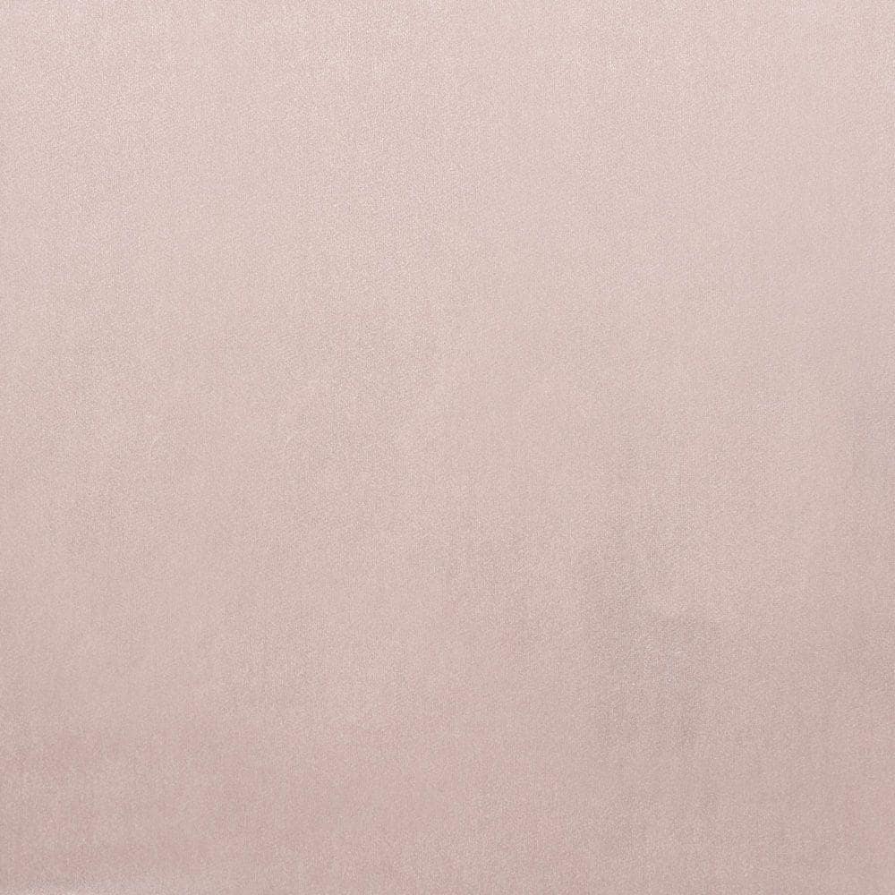 Blush Velvet Light-Filtering Pleated Curtain Panels, 52"x84"