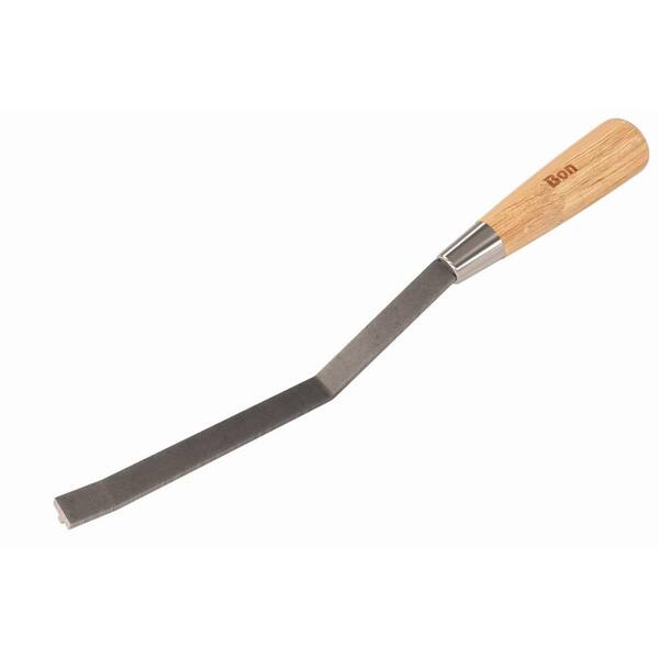 Bon Tool 1/2 in. Round Grapevine Mortar Jointer with Wooden Handle-11