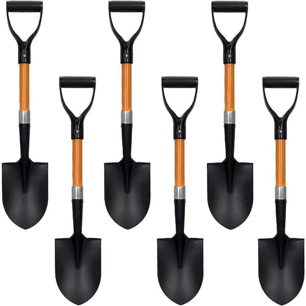 Ashman Online Short Handle Digging Shovel 27 in. Length Sturdy Shovel ...