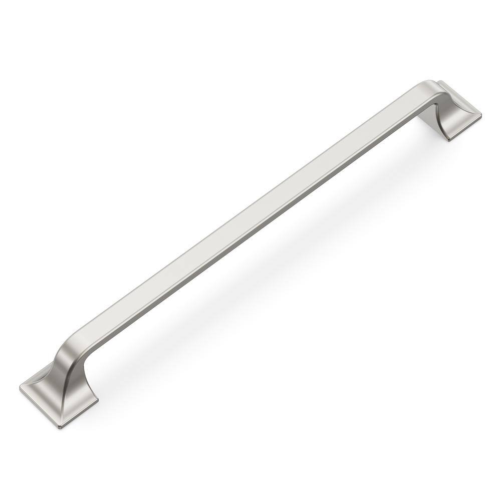 Satin Nickel 10-Inch Modern Farmhouse Cabinet Handles