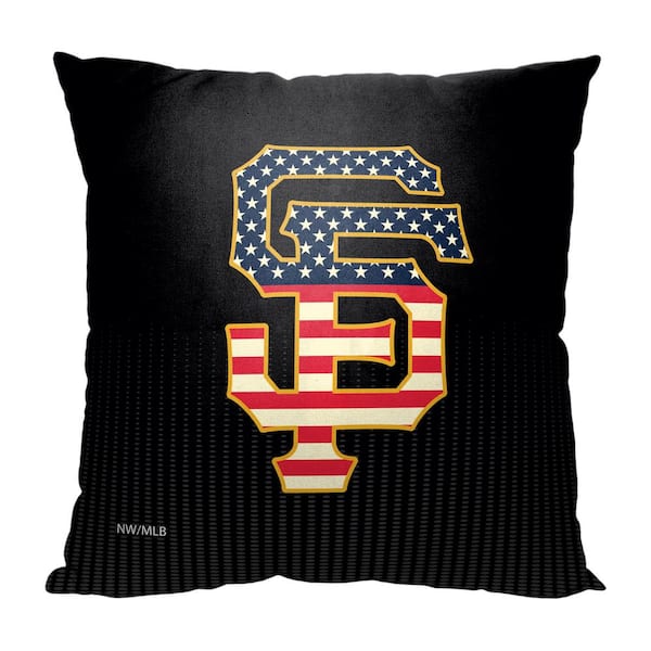 THE NORTHWEST GROUP MLB Sf Giants Celebrate Series Printed Polyester Throw Pillow 18 X 18