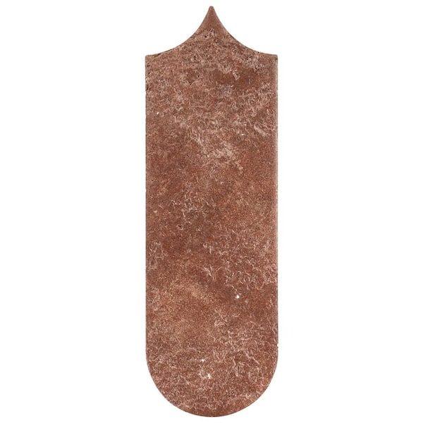 Ivy Hill Tile Aerial Canyon Terracotta 3 in. x 0.35 in. Textured Matte Ceramic Wall Tile Sample